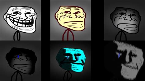 Trollge/Troll Face Becoming Sad/Depressing Meme (Maybe Pause at End ...