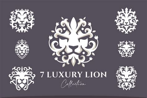 Lion Crest Luxury Collection Logo – MasterBundles