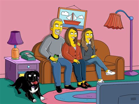 Simpsons Family Portrait Custom Cartoon Portrait Simpsonize | Etsy