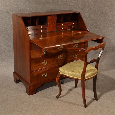 Antique Bureau Writing Study Desk Fine Quality - Antiques Atlas