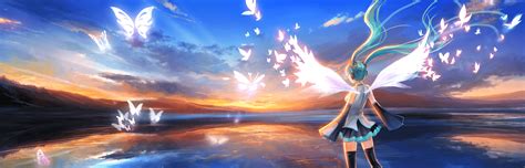 Anime Dual Monitor Wallpapers - Top Free Anime Dual Monitor Backgrounds ...