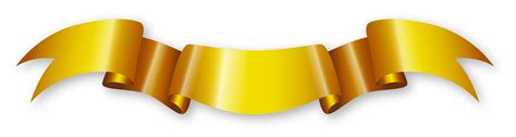 Golden Ribbon PNG Transparent Image PNG, SVG Clip art for Web ...