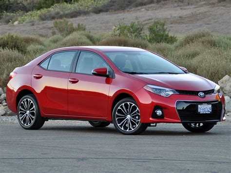 2015 toyota corolla s red