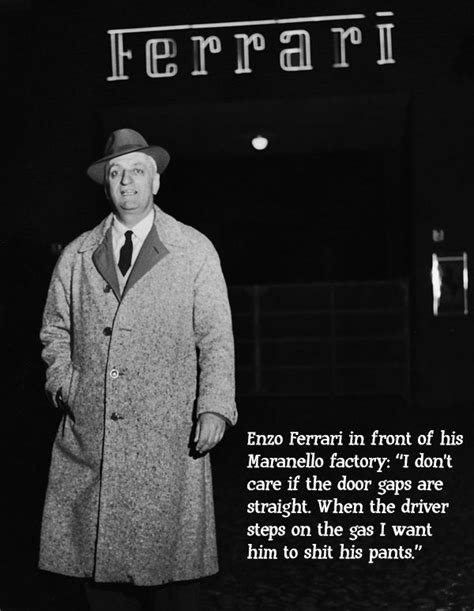 A bit of perspective from the great Enzo Ferrari. : r/teslamotors