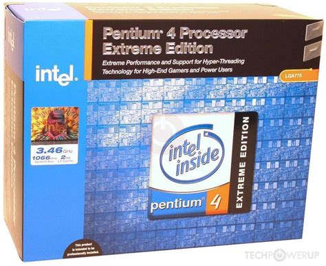 Intel Pentium 4 HT Extreme Edition 3.46 Specs | TechPowerUp CPU Database