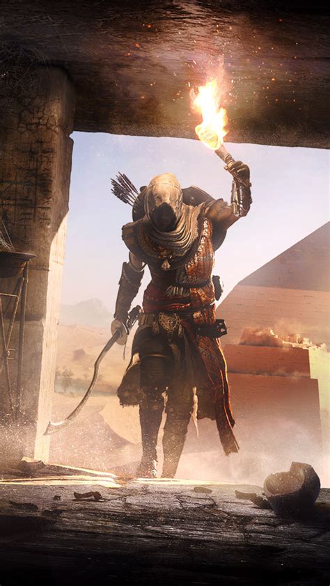 2160x3840 Secrets Of The First Pyramids Assassins Creed Origins Sony ...