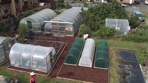 First Tunnels Polytunnel Covers - YouTube