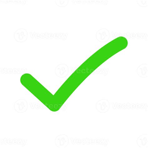 green check mark 17350120 PNG