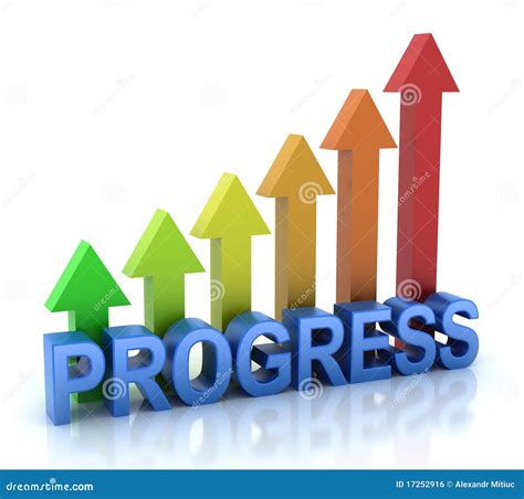 Progress Vector Illustration | CartoonDealer.com #79544154