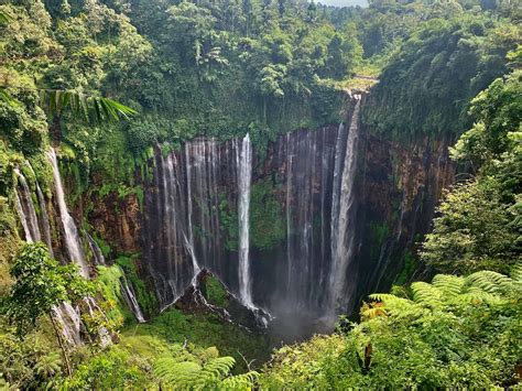 Tumpak Sewu Waterfall Location