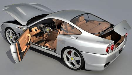 Ferrari 575M Maranello 3d model