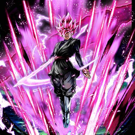 Download Black Goku Super Saiyan Rose Artwork Wallpaper | Wallpapers.com