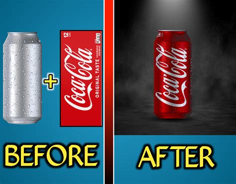 Coca Cola Logo Branding On Coca Cola Can on Behance