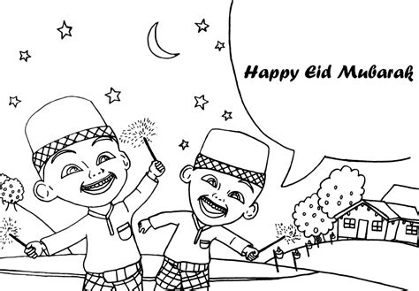 Upin Ipin Colouring Photos For Kids - IMAGESEE