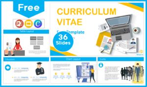 Modern Resume Template - PowerPoint Templates and Google Slides