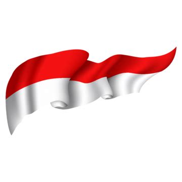 Indonesia Flag Waving Vector, Indonesia, Flag, Red And White PNG and ...