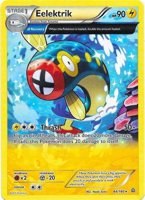 Eelektrik 64/160 -- Primal Clash Pokemon Card Review | PrimetimePokemon ...