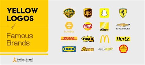 38+ Popular Yellow Logos that People Loving - BeNextBrand.Com