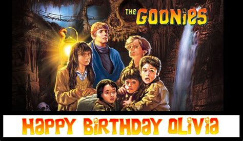 The Goonies Edible Cake Topper – Cake Stuff to Go