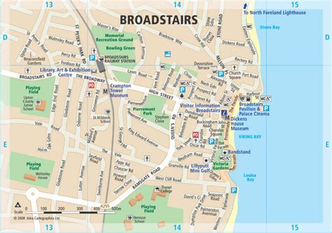 Broadstairs Tourist Map - Broadstairs • mappery