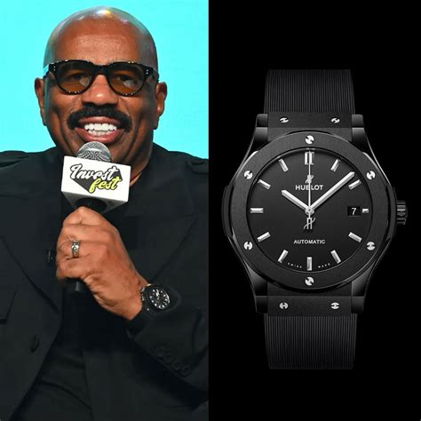 Steve Harvey Watch Collection Is As Glowing As His Fashion Style – IFL ...