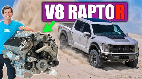 Ford Raptor R's New V8 Engine - Meat's Back On The Menu - YouTube