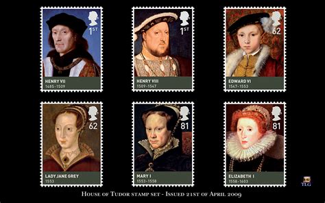 Tudor stamps | Tudor history, Tudor dynasty, British history