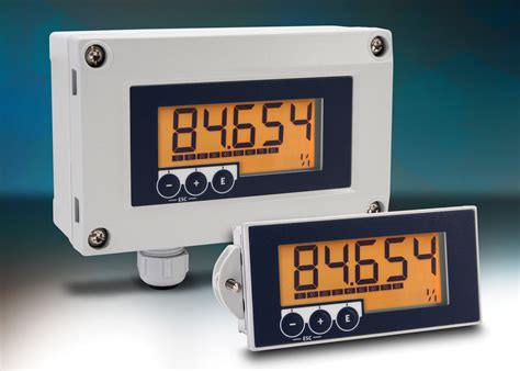 Field and panel mount loop-powered 4 to 20mA process displays