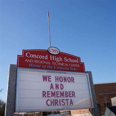 WATCH: Concord High School Honors Christa McAuliffe | Concord, NH Patch