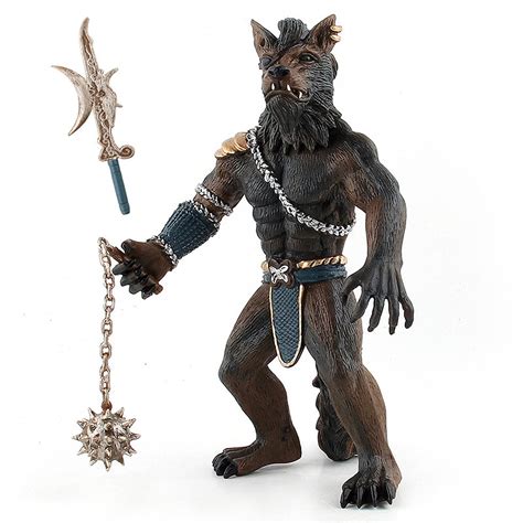 Buy BOHS 7.7" Werewolf Soldier Fantasy Figure with Dual Weapons ...