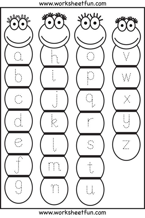 Lowercase Letter Tracing Worksheet | Printable Worksheets