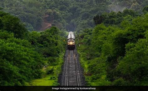 6,000 Stranded As Konkan Rail Route Disrupted Due To Heavy Rain