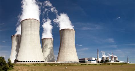 Nuclear power plant and cooling towers – Canoil Canada Inc