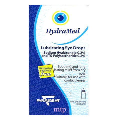 Buy Hydramed Lubricating Eye Drops 10ml online UK