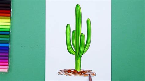 Saguaro Cactus Line Drawing Images of these cacti are seen all through ...