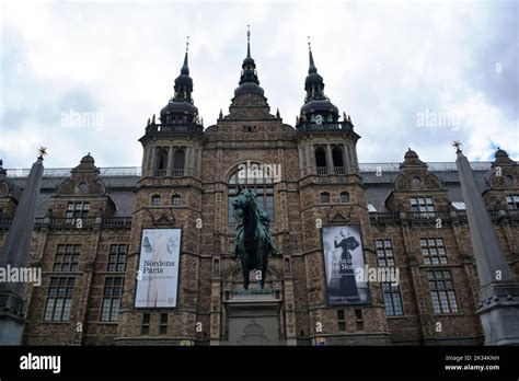 Stockholm, Sweden, September 2022: Exterior of The Nordic Museum ...