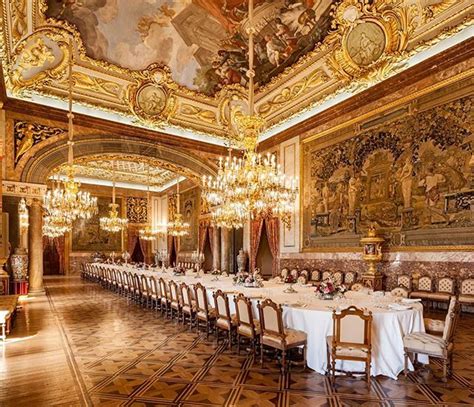 The wonderful Dining Room of the Royal Palace of Madrid | Interior de ...