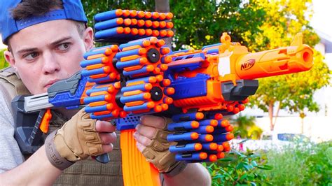 Nerf War: Million Subscribers Battle | fight fight - MAXFIT