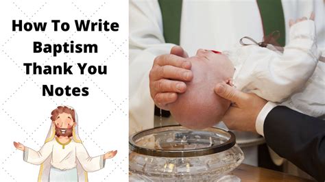 How To Write Baptism Thank You Notes - The Thank You Notes Blog