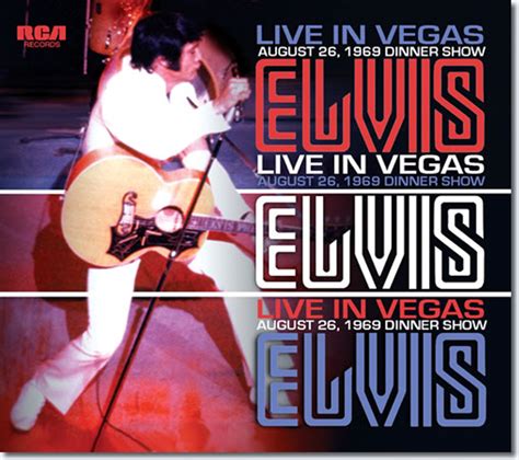 Elvis: Live In Las Vegas August 26, 1969 Dinner Show CD from FTD - No ...