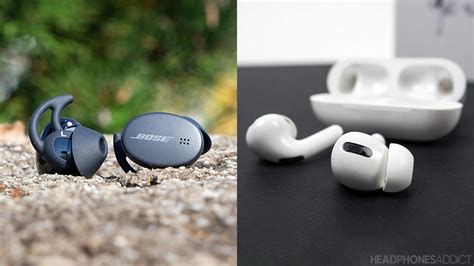 Bose Sport Earbuds vs. Apple AirPods Pro (Comparison 2020)