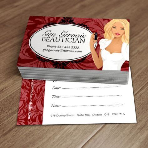 Cosmetologist Business Card Template | Zazzle.com | Tarjetas de ...