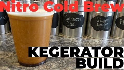 I BUILT A NITRO COLD BREW KEGERATOR SETUP (and it was easy!) - YouTube