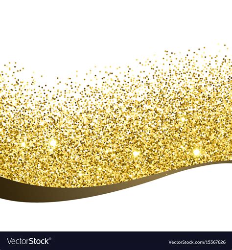 Golden glitter background design Royalty Free Vector Image