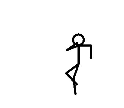 dancing stick figure animated gif - btslineartdrawingsimpletaehyung