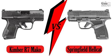 Kimber R7 Mako Vs Springfield Hellcat: Ultimate Comparison – GunAnalyst