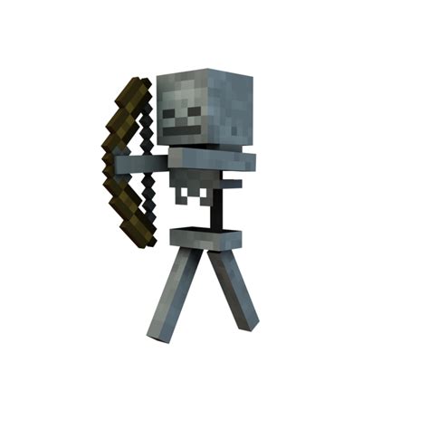 Minecraft Skeleton Head Build