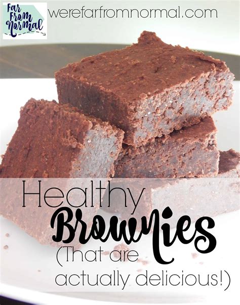 Healthy Delicious Brownies