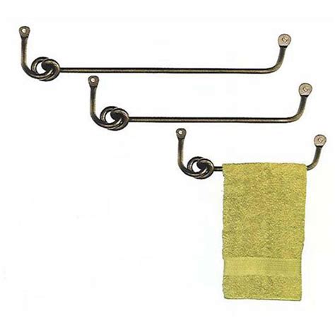 Wrought Iron Towel Bars | Iron Accents