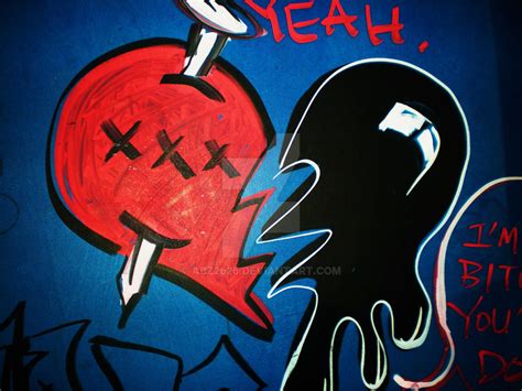 Broken Heart Graffiti by ABZ2626 on DeviantArt